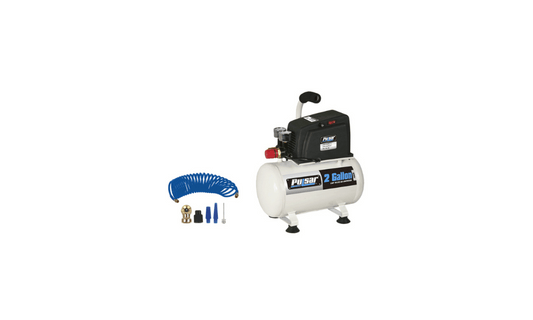 The Compact and Versatile Pulsar 2-Gallon Air Compressor with Kit