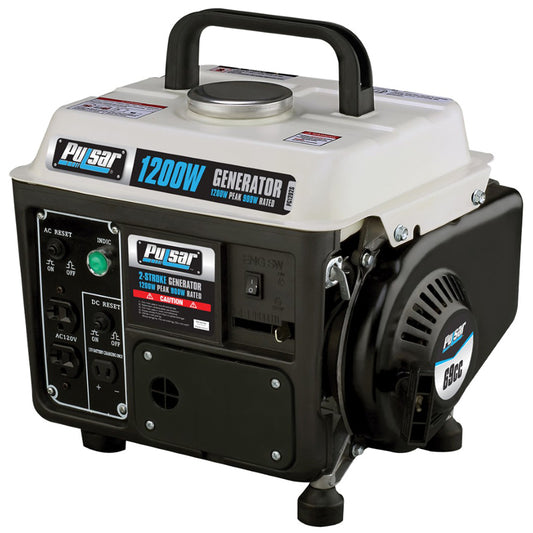 Pulsar 1200W 2-Stroke Generator: A Reliable Off-Grid Power Solution for Contractors