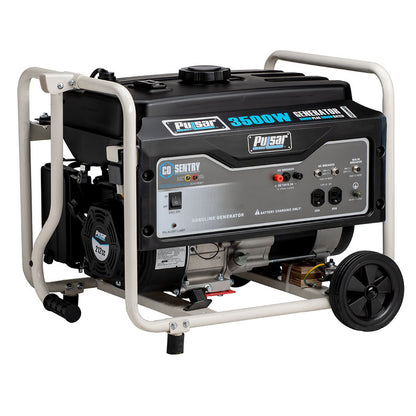 3,500-Watt Gasoline Powered Generator with CO Shutdown Sensor and Mobility Kit