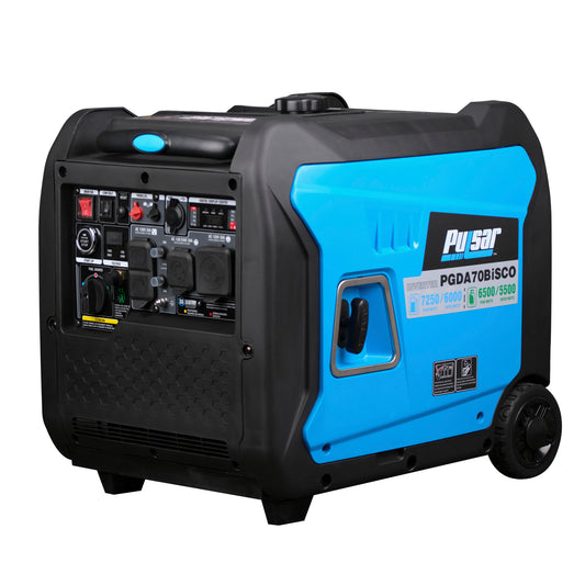 7,250-Watt Super Quiet Dual-Fuel Inverter Generator with CO Alert and Remote Start